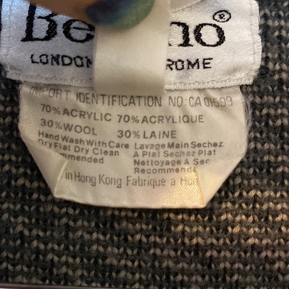 Bellino Lager’s Fancy Party/ Work Sweater Cardigan - Picture 7 of 11